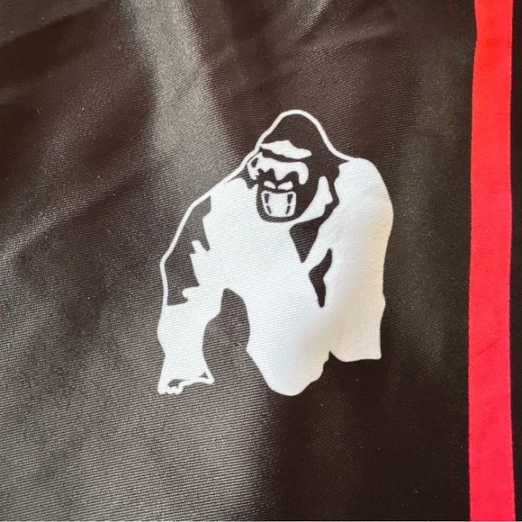 Gorilla‎ Wear Women’s Leggings Mississippi Tights Size Medium Black and Pink - Picture 4 of 4